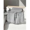 imageMakeMeChic Womens Crochet Knit Mini Shorts Micro Pajama Fuzzy ShortsLight Grey