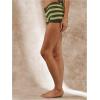 imageMakeMeChic Womens Crochet Knit Mini Shorts Micro Pajama Fuzzy ShortsMulticolor