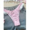 imageMakeMeChic Womens Plaid Gingham Bikini Set Spaghetti Strap Ruched Backless Ruffle Bathing SuitPink
