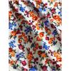 imageMakeMeChic Womens Printed 2 Piece Swimsuit Halter Triangle Bikini Set Tie Side Thong Bathing SuitFloral Multi