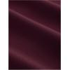 imageMakeMeChic Womens Straight Leg Pants Zip Fly Belted Elegant Work Office TrousersBurgundy