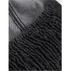 imageMakeMeChic Womens Denim Top Lace Up Sleeveless Halter V Neck Backless Y2K Denim Crop Top VestBlack a