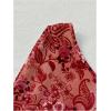 imageMakeMeChic Womens Floral One Shoulder Tank Top Ruched Asymmetrical Sleeveless Y2k TopsRed