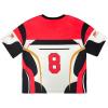 imageMakeMeChic Womens Jersey Shirts Number Graphic Oversized Y2K Tee TopsPlus Red White