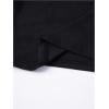 imageMakeMeChic Womens Plus Size Strapless Tube Dress Backless Split Bodycon Party Mini DressesBlack