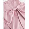 imageMakeMeChic Girls Bow Knot Sleeveless Cami Dress Elegant A Line Flared Short DressDusty Pink