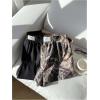 imageMakeMeChic Womens 2 Pack Linen Shorts Summer Beach Pajama Boxer ShortsCamo Black