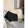 imageMakeMeChic Womens 2 Pack Linen Shorts Summer Beach Pajama Boxer ShortsYellow Black