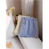 imageMakeMeChic Womens 2 Pack Linen Shorts Summer Beach Pajama Boxer ShortsYellow Blue