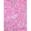 imageMakeMeChic Womens 2 Piece Pajama Set Graphic Short Sleeve Button Down Shirt and Shorts Set SleepwearHot Pink