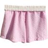 imageMakeMeChic Womens Striped Elastic Waist Shorts Button Front Summer ShortsStriped Pink