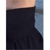 imageMakeMeChic Womens Summer Elegant Strapless Mini Dress with Bow Ruched Ruffle A Line Bandeau Party Mini DressDark Blue