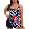 Strappy Blue Floral