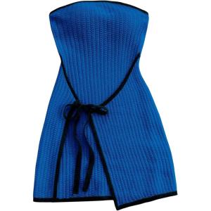 imageMakeMeChic Womens Knitted Strapless Dress Wrap Tie Front Sleeveless Bodycon Mini Tube DressesRoyal Blue