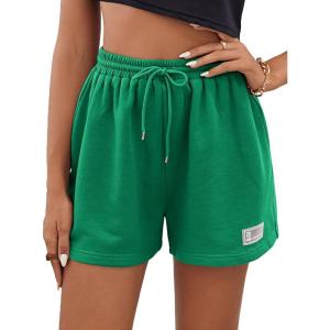 imageMakeMeChic Womens Sweat Shorts Summer Casual Camo Boxer Workout ShortsGreen B