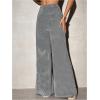 imageMakeMeChic Womens Sequin Glitter Wide Leg Palazzo Pants Party Long TrousersSilver