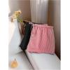imageMakeMeChic Womens 2 Pack Linen Shorts Summer Beach Pajama Boxer ShortsStriped Pink Black