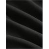 imageMakeMeChic Womens Plus Size Color Block Mini Dress Bow Knot Halter Neck A Line DressBlack