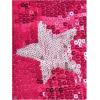 imageMakeMeChic Womens Sequin Skirt Sparkly Night Out Bodycon Glitter Micro Mini Skirt with ShortsHot Pink