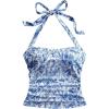 Blue and White