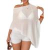 White Knitted