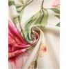 imageMakeMeChic Womens Floral V Neck Tank Top Sleeveless Tie Front Boho VestPlus Beige