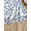 imageMakeMeChic Womens Plus Size Floral Sun Dress Cami Dress Ruched Backless Ruffle Boho Mini DressesMulticolor