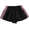 imageMakeMeChic Womens Striped Wide Leg Workout Shorts Casual Lounge Running ShortsBlack