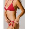 imageMakeMeChic Womens Bikini Sets Floral Print Halter Tie Back Triangle String SwimsuitRed