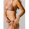 imageMakeMeChic Womens Bikini Sets Floral Print Halter Tie Back Triangle String SwimsuitYellow