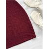 imageMakeMeChic Womens Strapless Dress Starfish Metal Sleeveless Bodycon Tube Mini DressesBurgundy