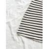imageMakeMeChic Womens Textured Halter Dress Metal Starfish Backless Cut Out Summer Mini DressesBlack and White