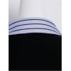 imageMakeMeChic Womens Fall Striped Blouse Short Sleeve 2 in 1 Collared Shirt Work Tops Teacher OutfitsBlack B