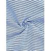 imageMakeMeChic Womens Maternity 2 Piece Outfit Striped V Neck Tie Front Vest Top and Shorts Pregnancy SetBlue and White