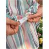 imageMakeMeChic Womens Maternity 2 Piece Outfits Striped Lace Trim Shirred Cami and Shorts Pregnancy SetMulticolor