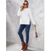 imageMakeMeChic Womens Maternity TShirt Long Sleeve Split Side Pregnancy Tee TopsWhite