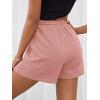 imageMakeMeChic Womens Sweat Shorts Summer Casual Running Track Workout ShortsDusty Pink