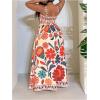 imageMakeMeChic Womens Plus Size Floral Boho Dress Beach Vacation Sleeveless Shirred Boho Maxi DressesMulticolor