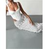imageMakeMeChic Maxi Long Skirt for Women Mesh Y2k Summer Floral Flowy SkirtPolka Dots Midi
