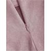 imageMakeMeChic Womens Suede Skirt Ruched Zip Back Bodycon Vintage Wrap Y2K Short SkirtsPink