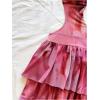 image:imageMakeMeChic Womens Halter Dresses Tie Dye Tiered Ruffle Backless Summer Beach Mini DressMulticolor