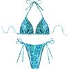 Green Blue Floral