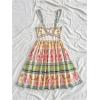 image:imageMakeMeChic Womens Summer Tribal Print Cami Dress Sleeveless A Line Flare Mini Dresses Boho SundressMulticolor