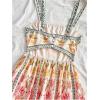 image:imageMakeMeChic Womens Summer Tribal Print Cami Dress Sleeveless A Line Flare Mini Dresses Boho SundressMulticolor
