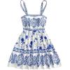 Blue and White