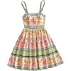 image:imageMakeMeChic Womens Summer Tribal Print Cami Dress Sleeveless A Line Flare Mini Dresses Boho SundressMulticolor