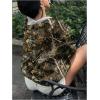 image:imageMakeMeChic Womens Camo Hoodies Oversized Graphic Sweatshirt Long Sleeve Fall PulloverWhite