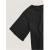 image:imageMakeMeChic Womens Graphic Tee Off The Shoulder Top Y2k Oversized Short Sleeve T ShirtBlack