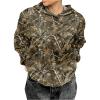 image:imageMakeMeChic Womens Camo Hoodies Oversized Graphic Sweatshirt Long Sleeve Fall PulloverWhite