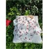 image:imageMakeMeChic Womens Cherry Button Down Shirt Collared Short Sleeve Blouse Crop TopsWhite